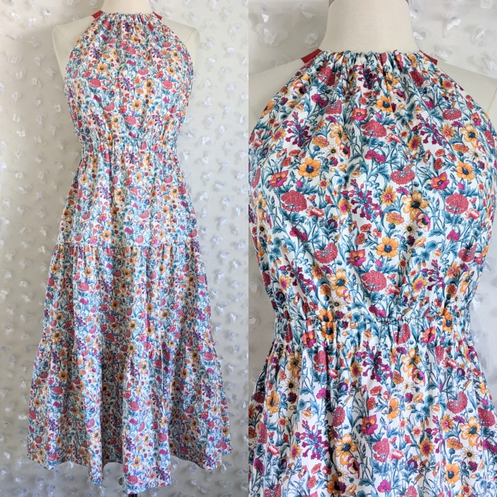 NWT Antonio Melani x Liberty Olivia Midi Dress Rachel Floral Print 4